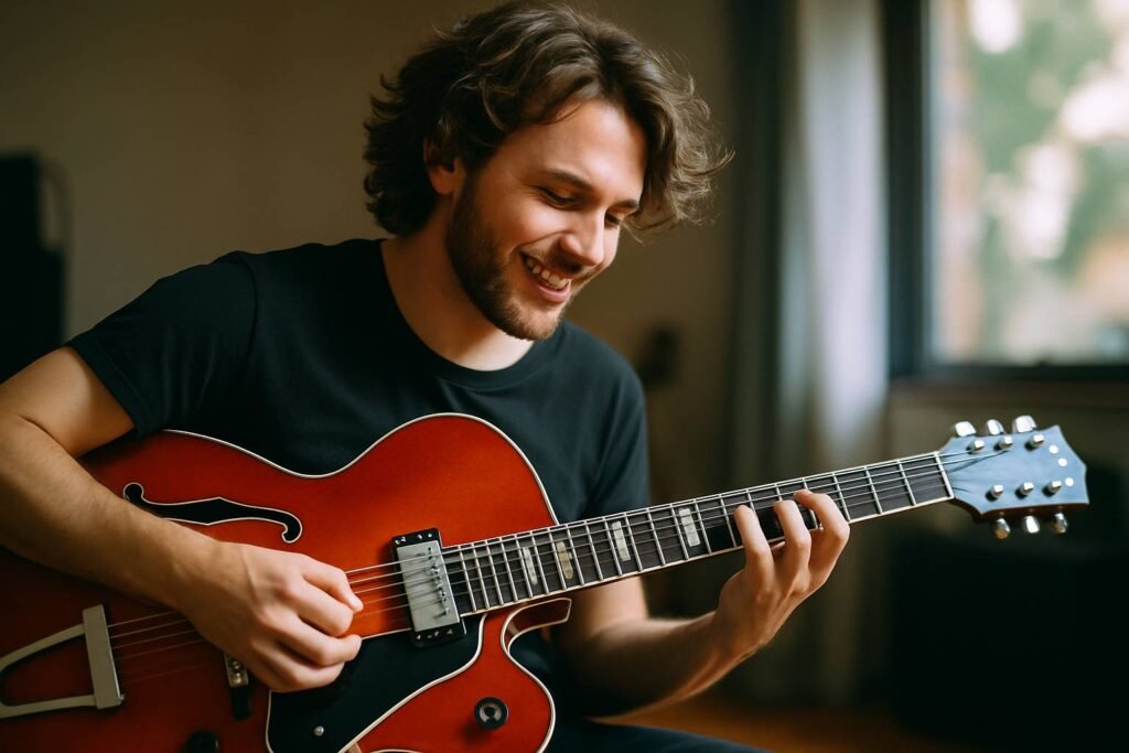 Guitares hollow body pour les sonorités expérimentales