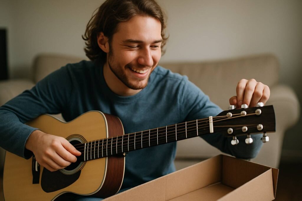 Pourquoi une guitare neuve peut-elle sonner faux ?