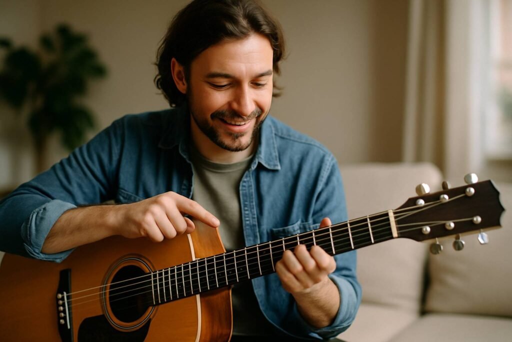 Improvisation guitare : les secrets d'un phrasé fluide