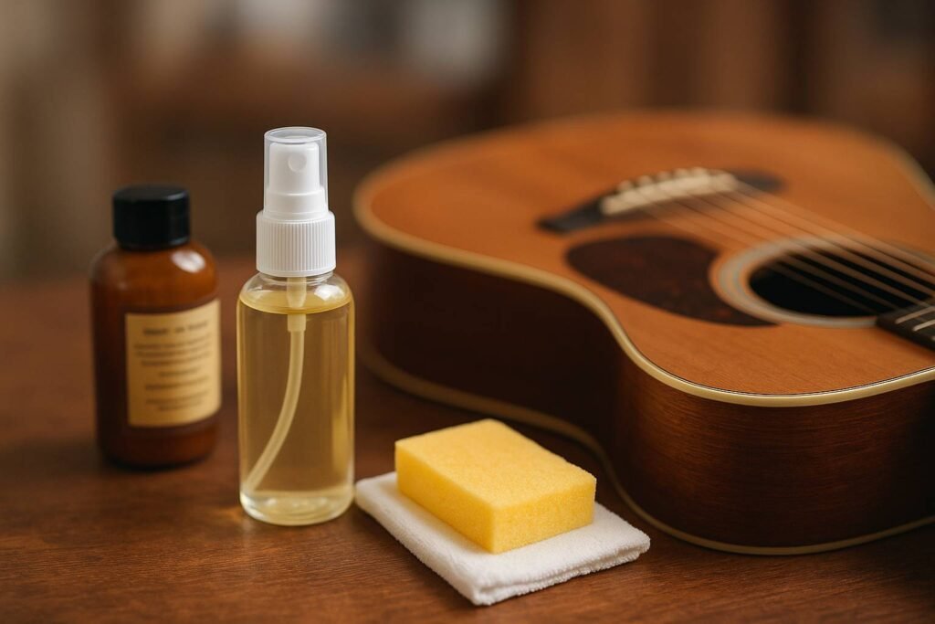 Quels produits d’entretien prolongent la vie d’une guitare ?