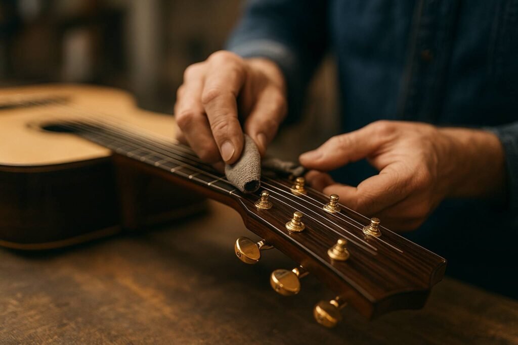 Quels services prolongent la vie d’une guitare haut de gamme ?