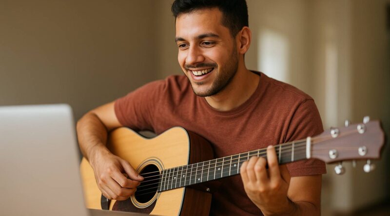 Quels sites d’apprentissage guitare cartonnent en 2025 ?